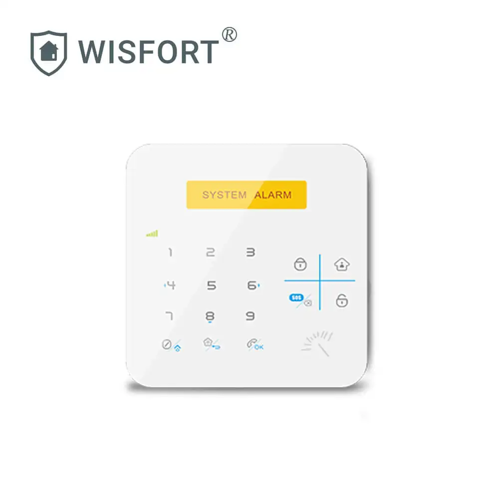Wireless Security GSM Alarm System Support RFID Function