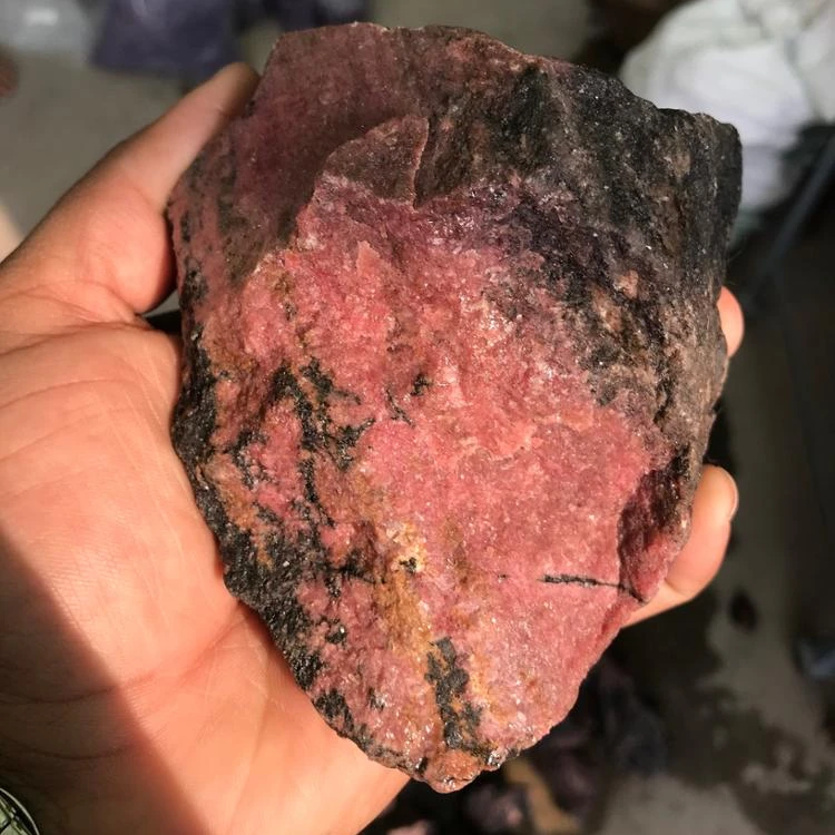 AAA Quality Rough Pink Rhodonite Gemstone