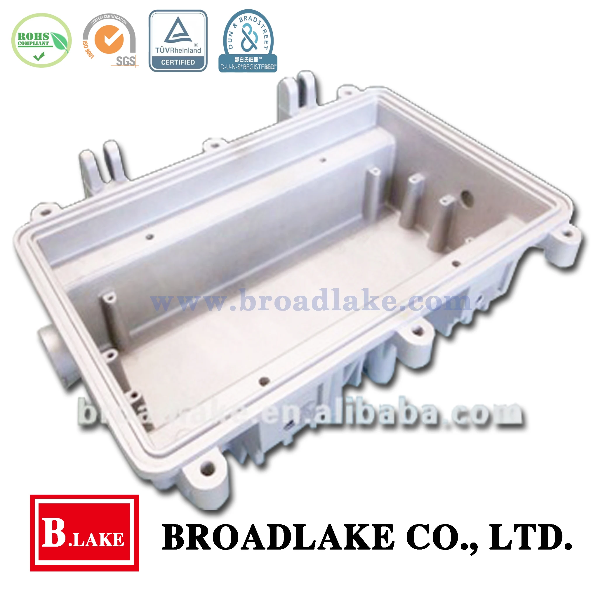 Aluminum case, aluminium die cast enclosure, wireless product