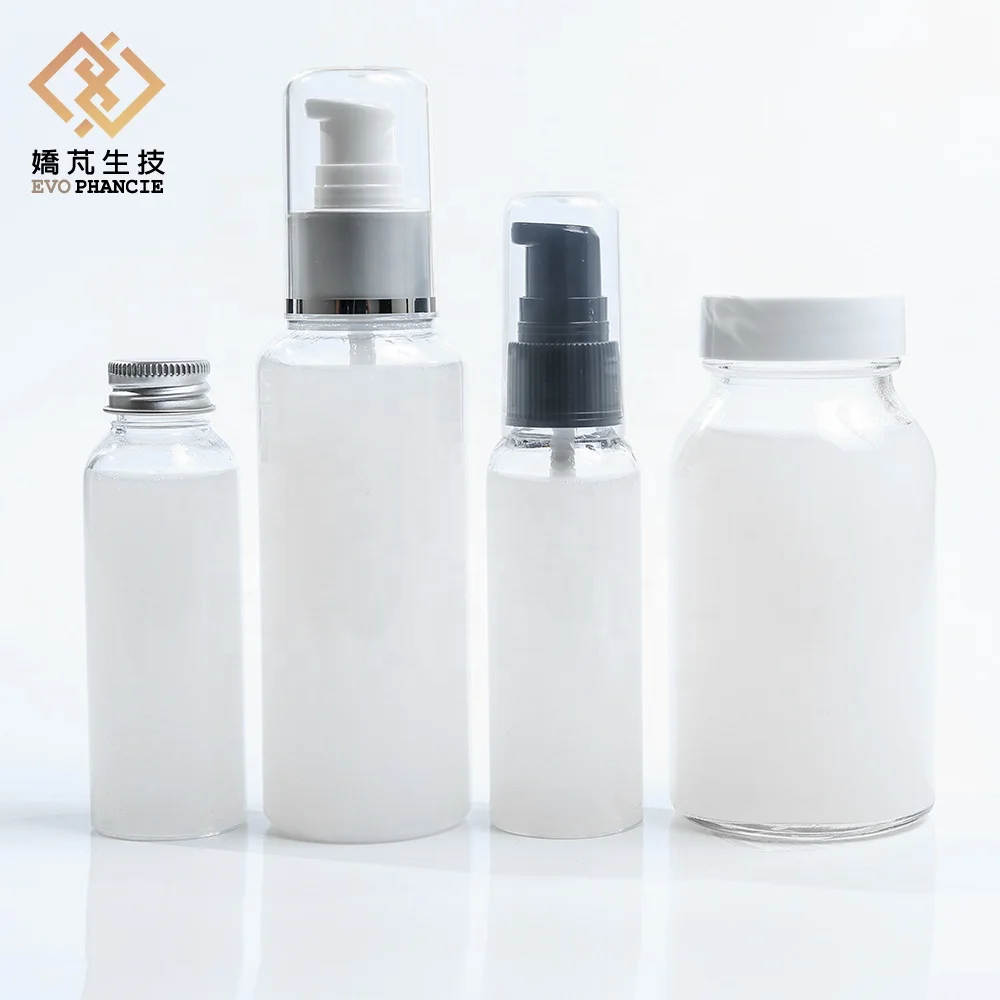 Cosmetic liquid bio cellulose fiber for anti-aging cream