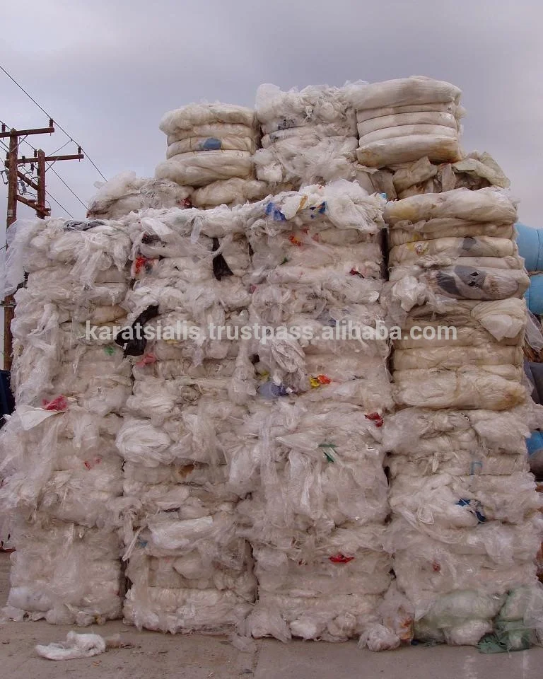 
LDPE FILM aprox. 95% CLEAR / 5% COLOR BALES SCRAP - WASTE with AQSIQ and CCIC. 