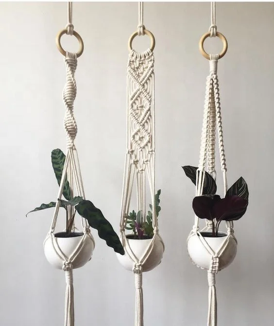 Indian Handmade Macrame Plant Hanger  Holder Planter  Manufacturer Supplier Whole seller