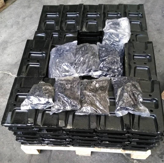 P/N 2046286 for VOGELE paver Rubber track pad