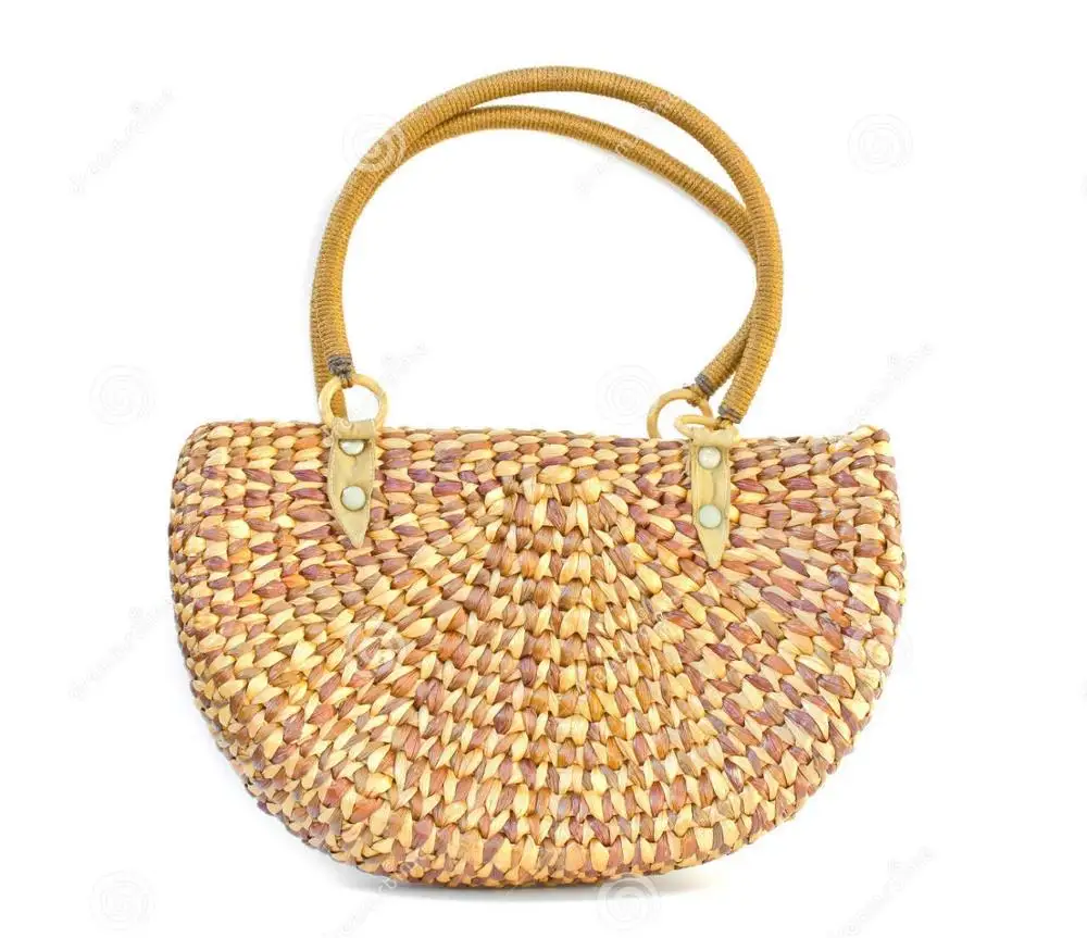 2019 hot product for summer  natural straw clutch bag, mini straw bag beach Vietnam