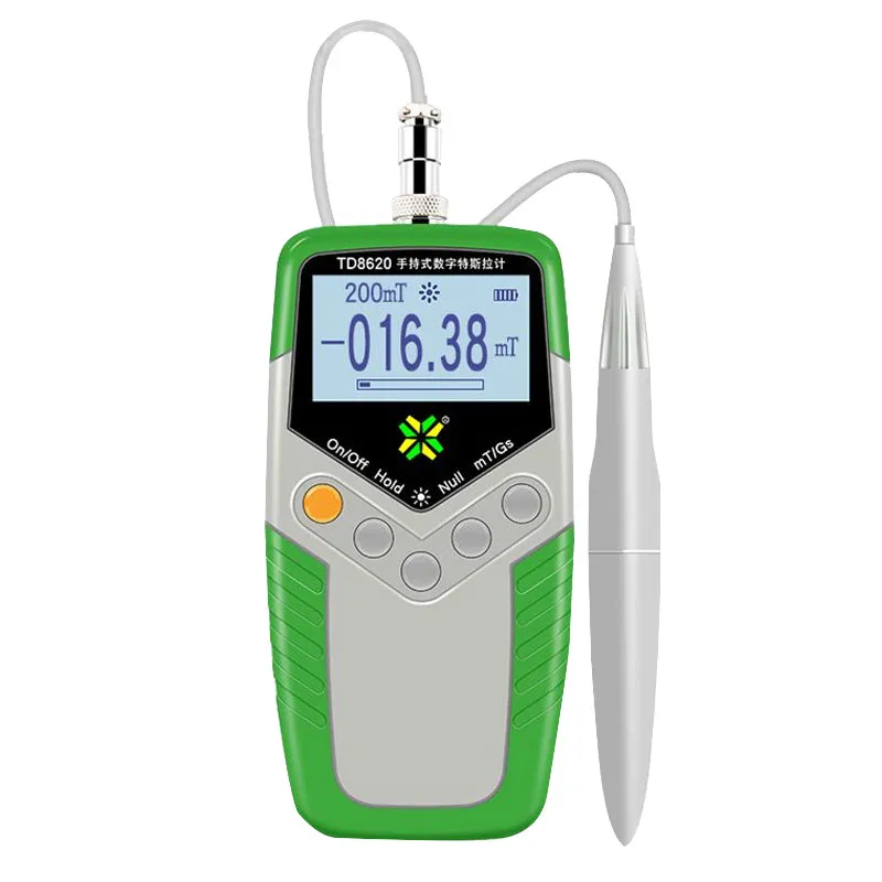 Handheld digital gauss meter magnetometer / Tesla meter / Magnetic field strength indicator/ magnetic strength meter