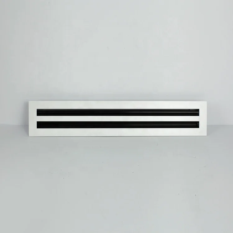 China Factory HVAC Air Linear Grille 2 Slot Diffuser
