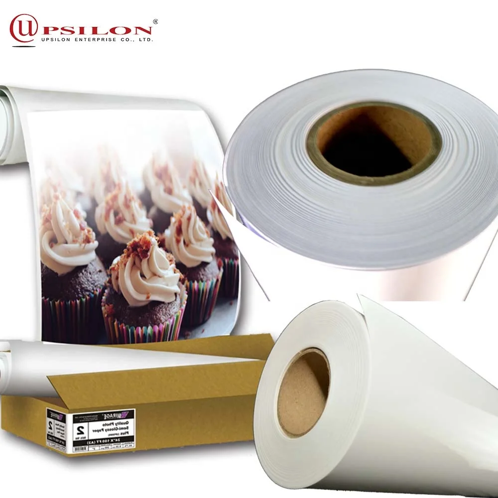 
Wide Inkjet Rolls Matte Hiti Photo Paper For 128 Gsm 44inch 