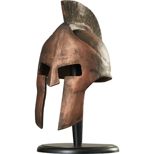 Spartan Helmet Sculpture