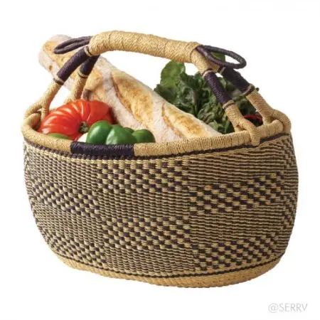 Woven basket belly storage seagrass hanging crafts straw material wholesale Color Feature Eco Material Origin Type Size Friendly