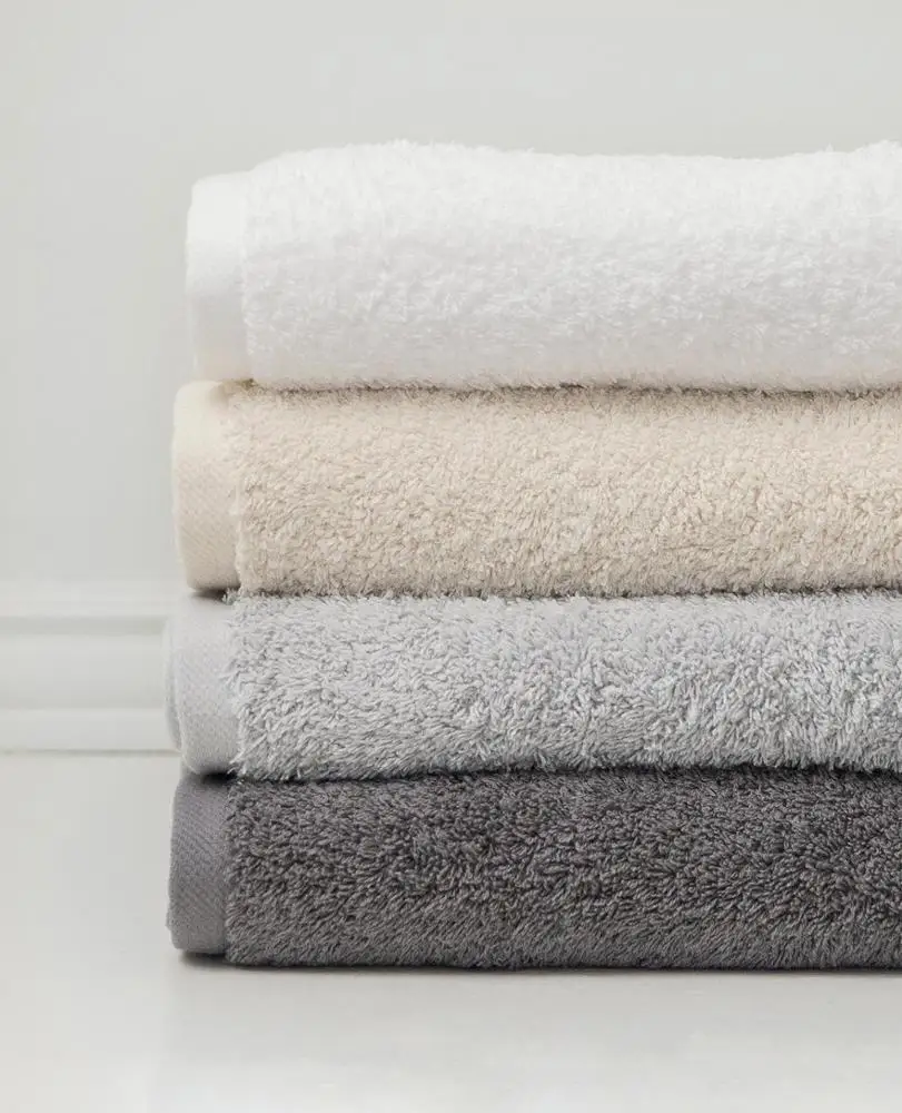 
100% Cotton Luxury Hotel Plain Towel, Face Cloth Hand Towel Bath Towel Set Wholesale Customised size 