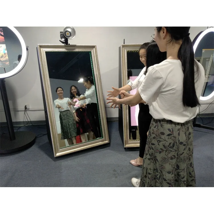 55 Inch Best Portable Photo Printer Kiosk, Augmented Reality Photo Booth, Instant Photo Booth