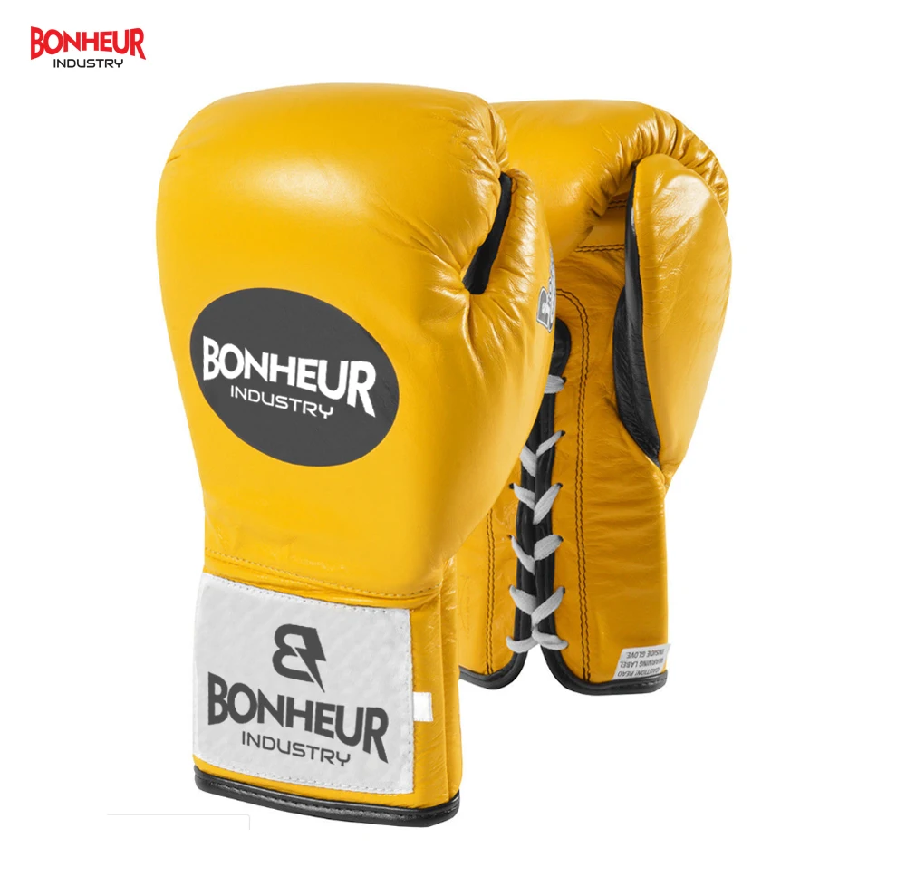 
PU Boxing Gloves With laces 