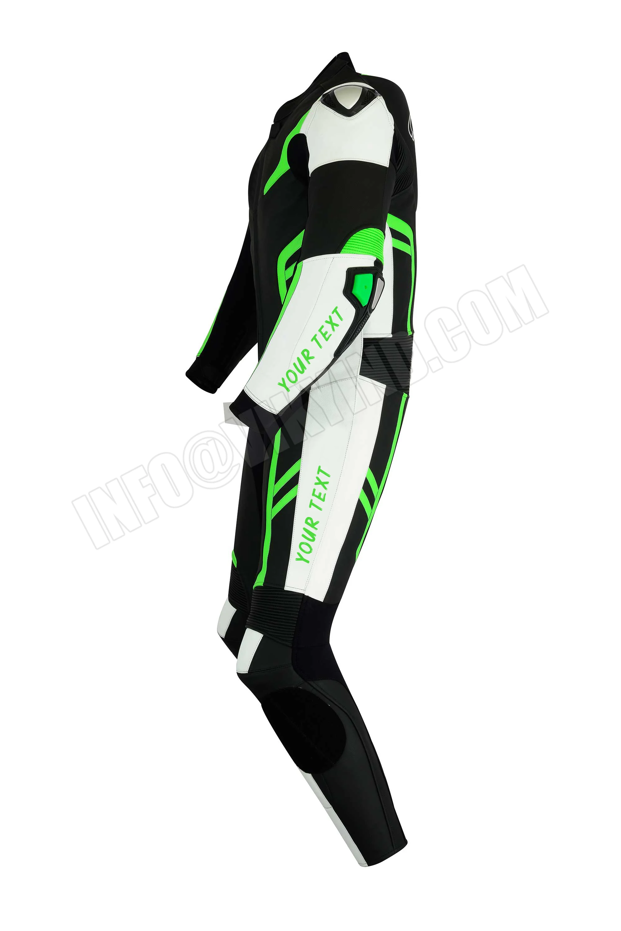 New Arrival Professional Motorbike Racing Suit / Custom Made Motorcycle Leathers Suits Biker 2 piece High Quality
