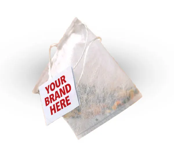 Pyramid Tea Bags in Envelope
