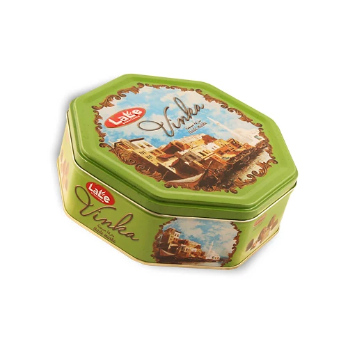 VINKA TIN GIFT BOX WITH 4 COLORS MILK CHOCOLATE SIMILAR TO ROMANSA TAYAS