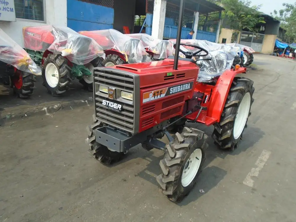 RECONDITIONED JAPANESE P17F SHIBAURA FARM 4 WD TRACTOR