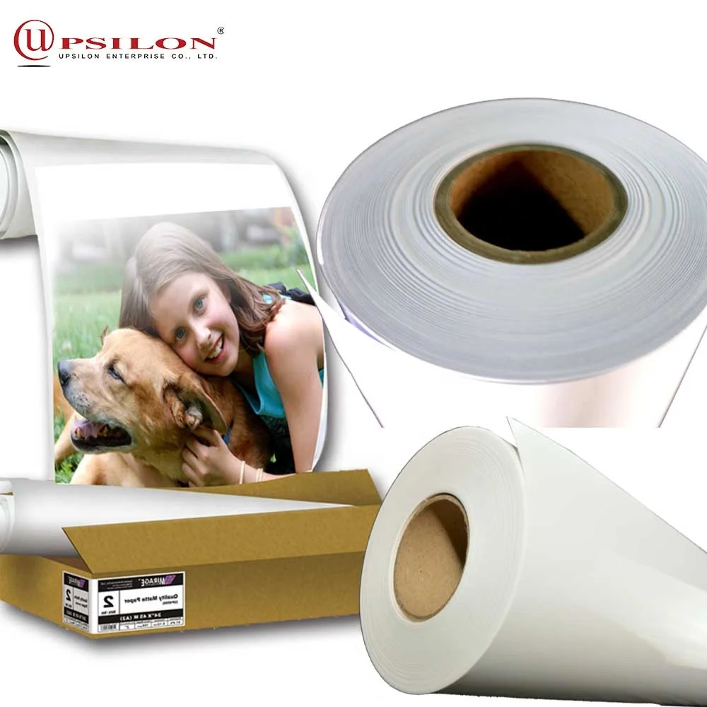 
Wide Inkjet Rolls Matte Hiti Photo Paper For 128 Gsm 44inch 