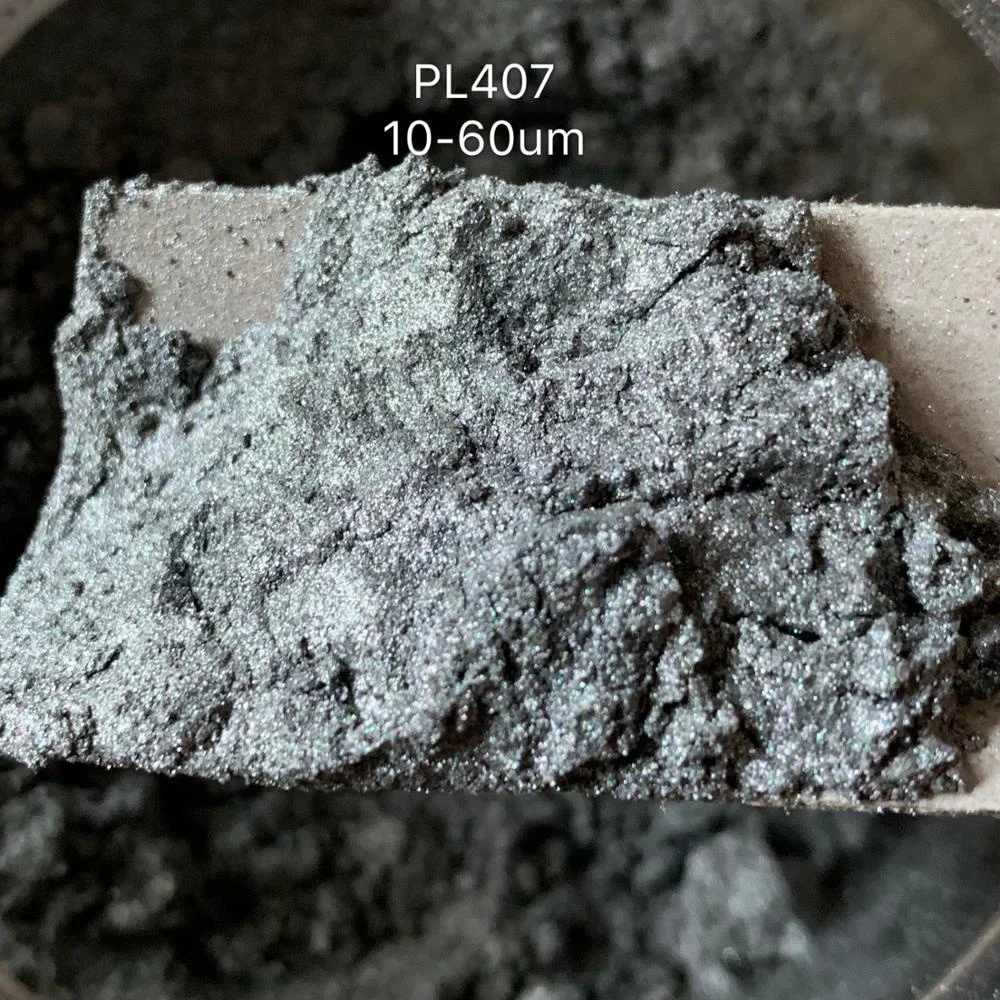 Hot sale Gray pearlescent pigments mica powder for metallic epoxy floor