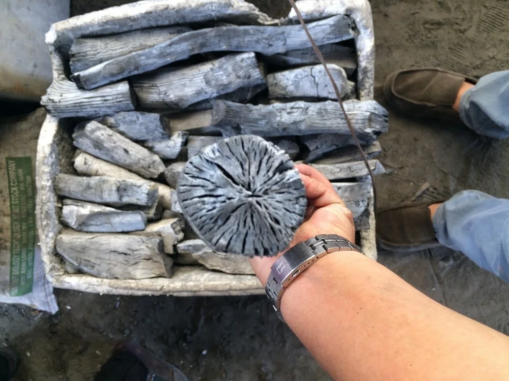 
Long burning time low ash White Charcoal Binchotan for Japanese Yakitori BBQ 