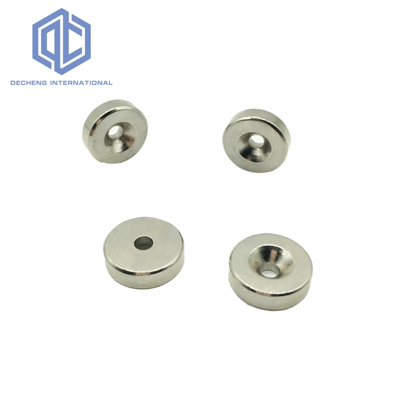 Strong N50 Round Neodymium Countersunk Ring Magnets Industrial Magnet Permanent N33-N52 (m.h.sh.uh.eh.ah),neodymium Magnet N42SH