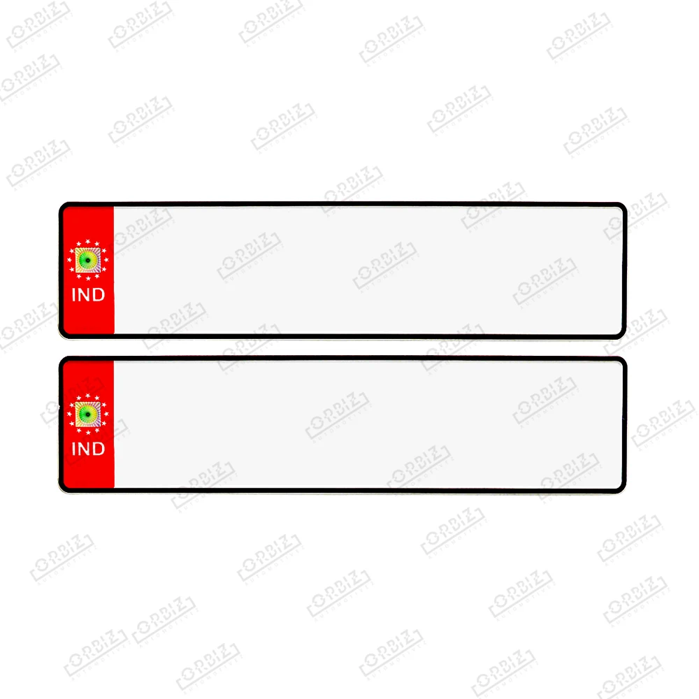 
Gov tender car license plates, aluminum car number platescustom License Customized Color Plate aluminum sheet metal number plate 