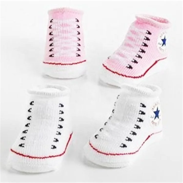 Забавные милые детские носки для новорожденных Супер детская обувь до щиколотки