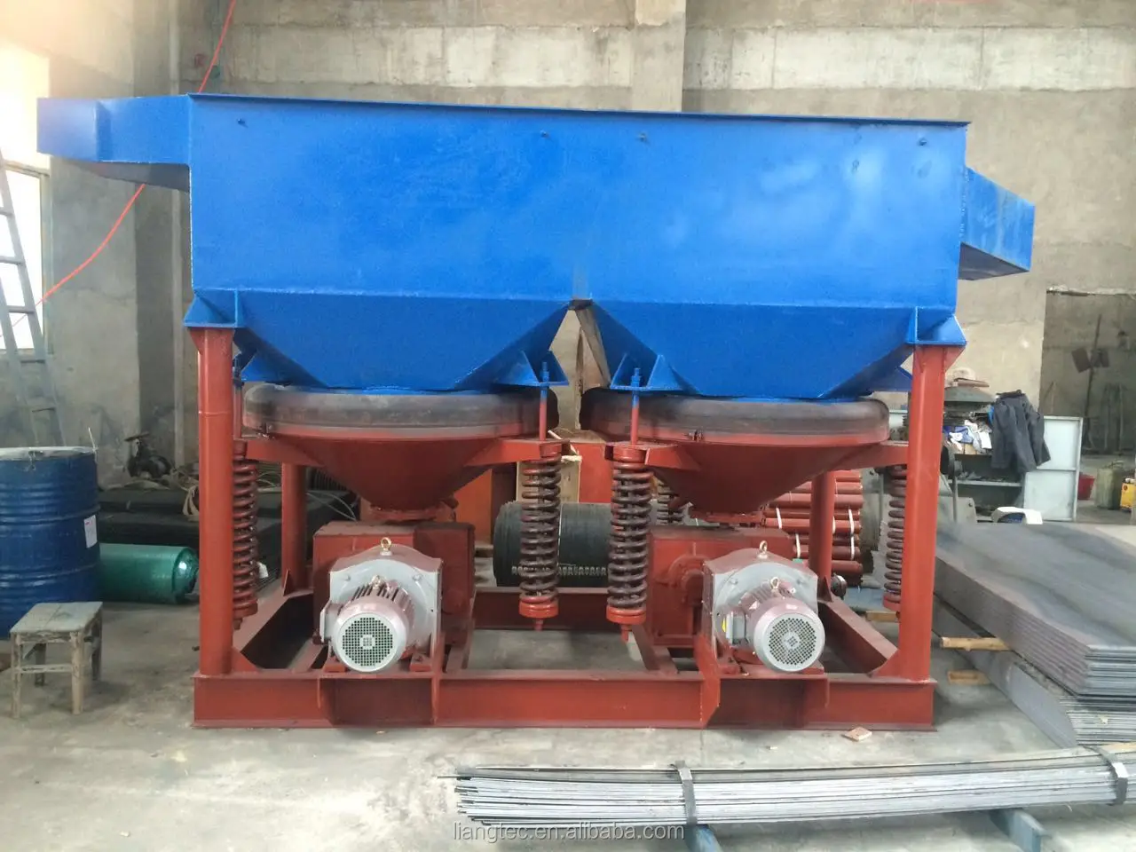 JT2-2 Tin ore Mining Machine  Jig Concentrator for Tin Ore Separation Plant In Zimbabwe