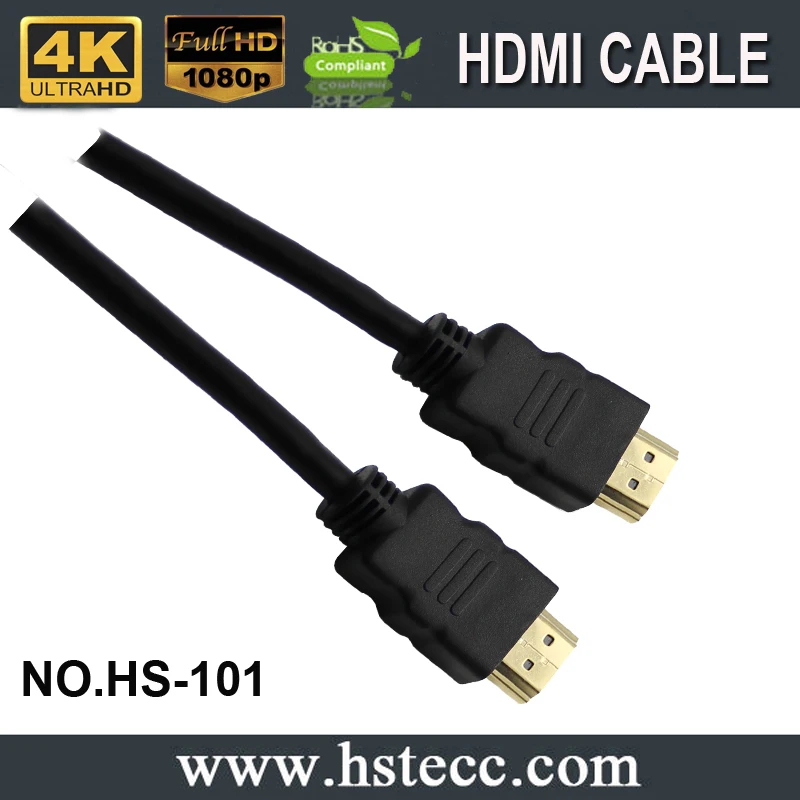 100FT 24 К Gold Plated TV кабель HDMI 2.0