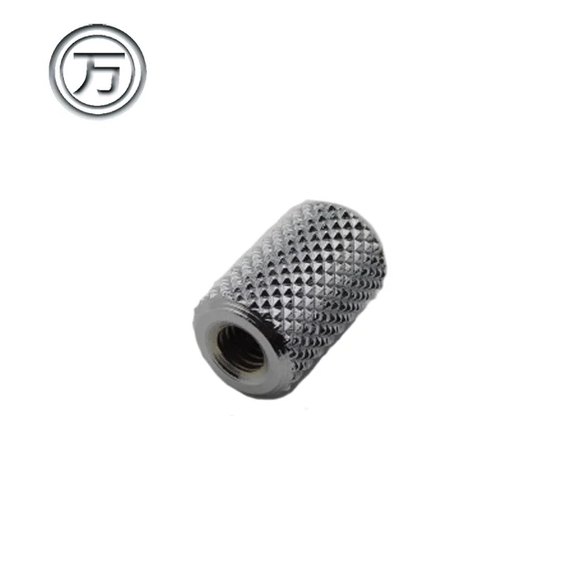 OEM Low carbon steel chrome plating Knurled nut