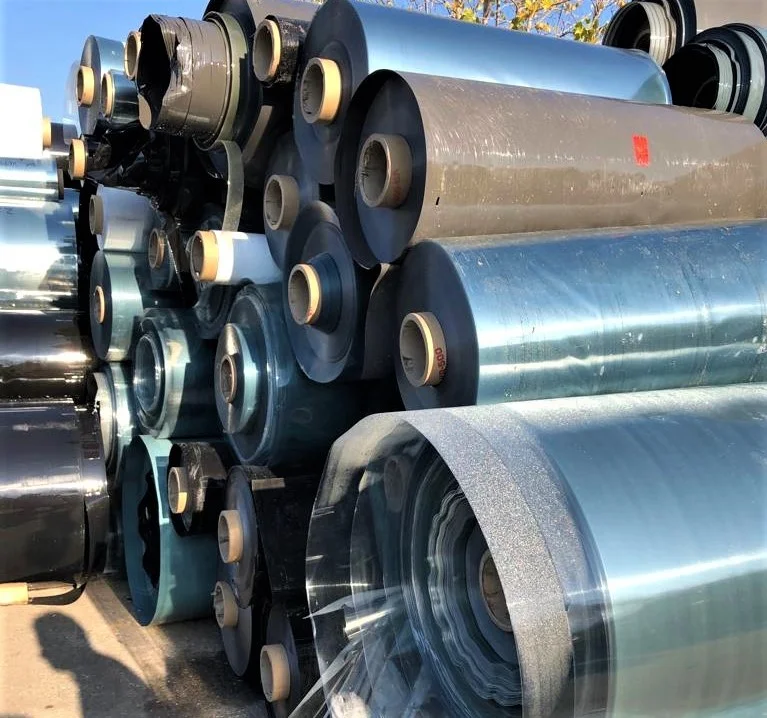 PET Unprinted Rolls/Plastic Film Rolls/PET Film Rolls!