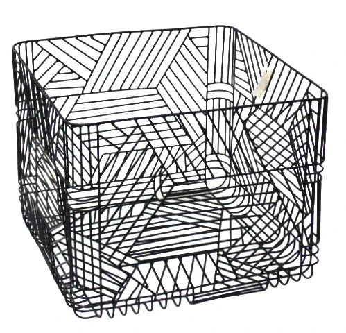 iron Square Fruit Storage Basket