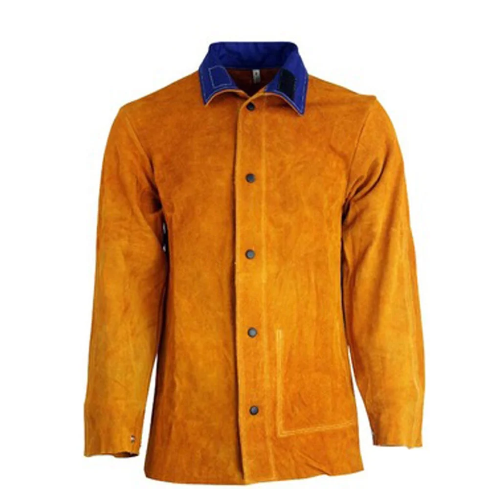 Fire Proof Cow Leather Welders Welding jacket / Heat Resistance Welding jacket / Heat Proof Leather Welding jacket