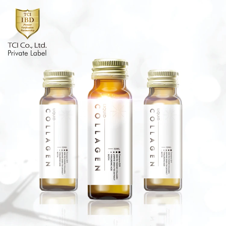 Private Label Fish Collagen Liquid Powder Drink collagen milk tea collagen capsule