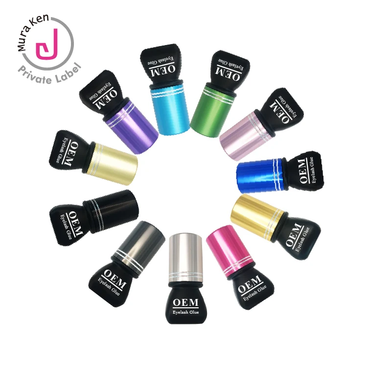 Private Label korean Eyelash Glue latex free lash glue with  custom logo