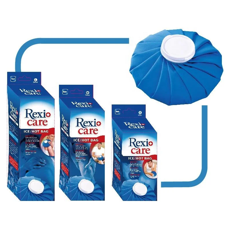 Portable Ice Cold Pack Reusable Ice Bag Hot Water For Injuries Treatment Safe and Soft