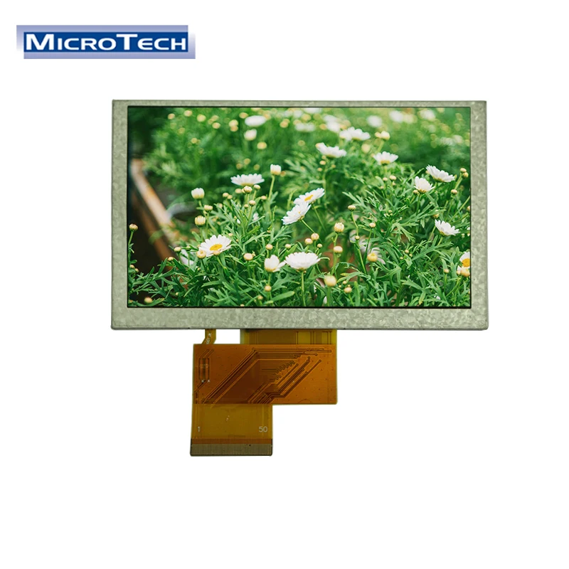 Профессиональный RGB интерфейс металлический каркас 5 дюймов 800x480 TFT ЖК-дисплей модуль