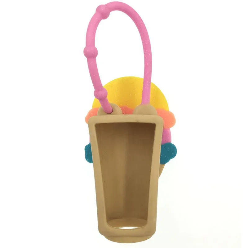 Силиконовая Ванна и тело работает Антибактериальный держатель геля для рук