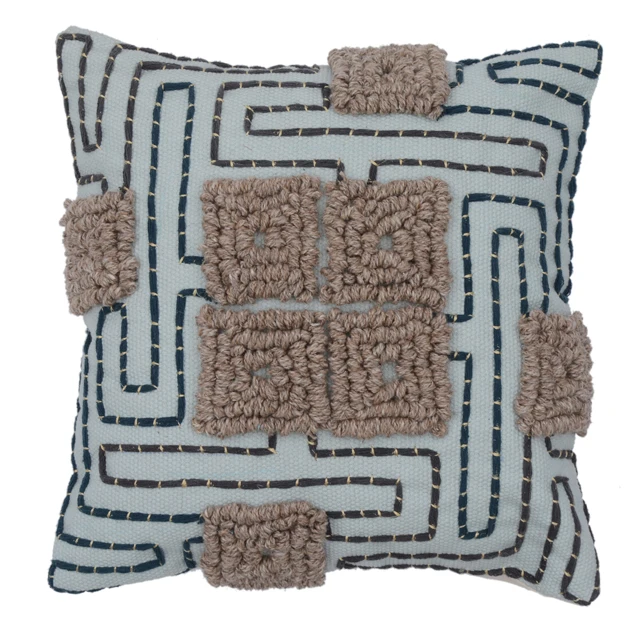 Вышитый Хлопковый чехол для подушки