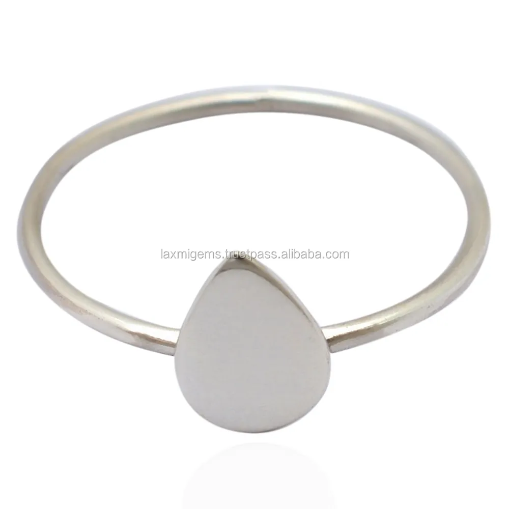 India plain silver spinner ring handmade 925 sterling silver jewelry rings online wholesaler
