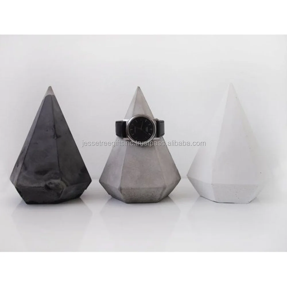 Modern Style Metal Sheet Ring Holder With Three Tone Good Powder Coating Finishing Flower Shape Set Of Three For Organization