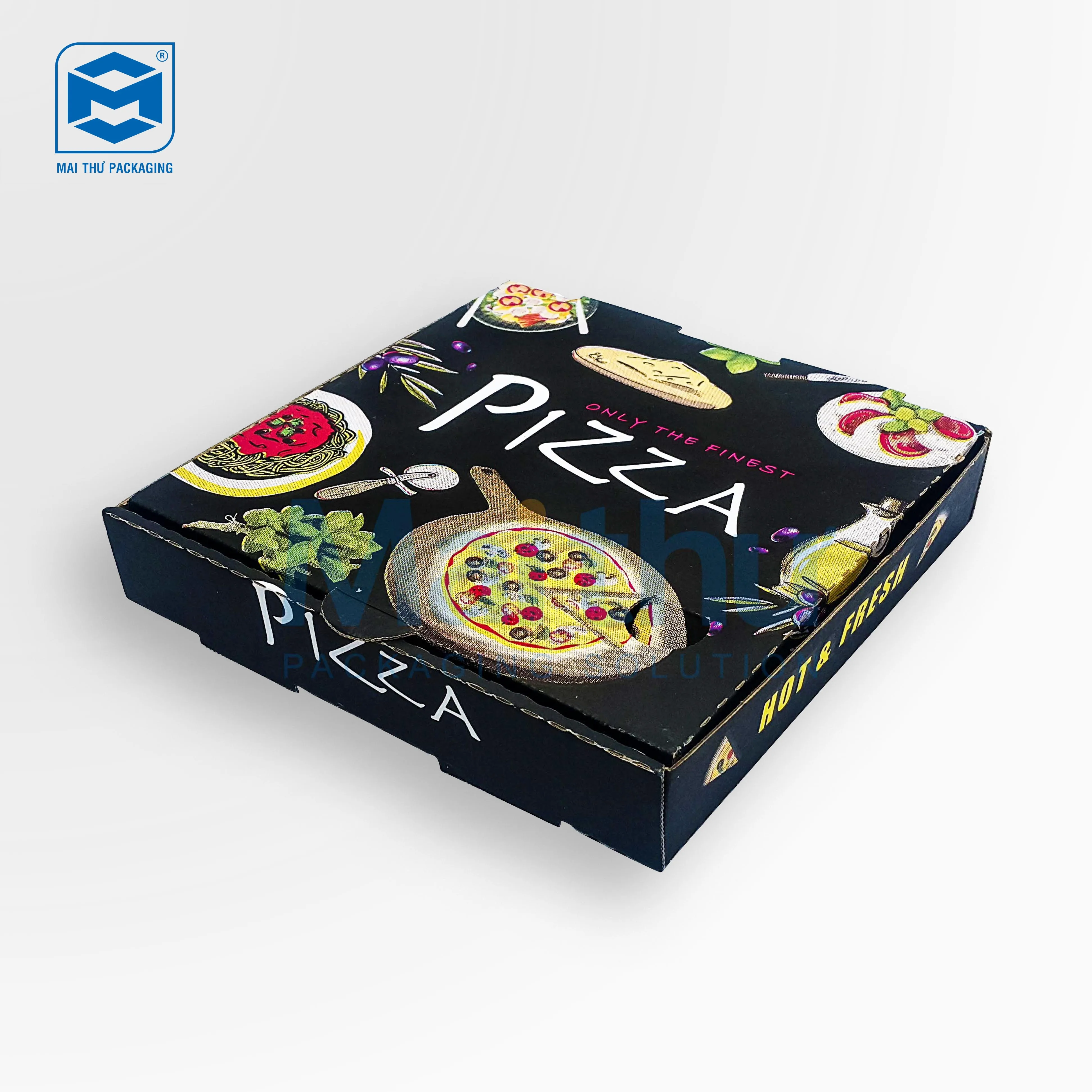 Custom Printed  Paper Pizza Box Manufacturer