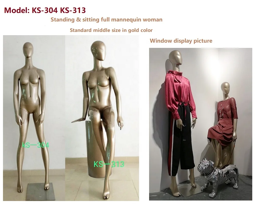 Cheap Full Body Ghost Mannequin Female High-End Fashion Designer Egg Head Manikin For Sale Costume Model Props