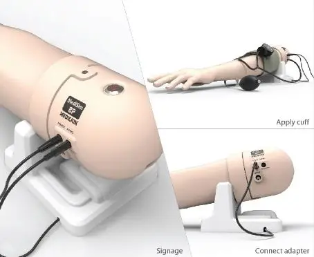 
[Novavox] медицинский учебный симулятор для обучения применению артериального давления. Импульсный Мезим-BP 