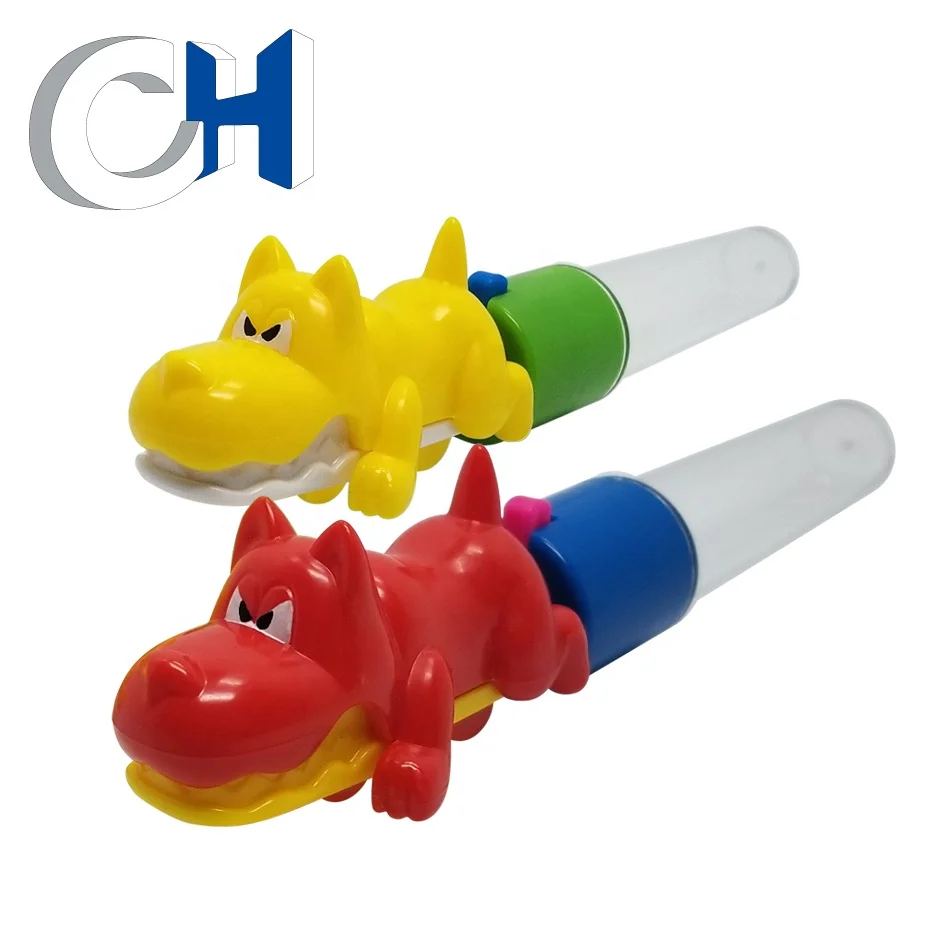 
Promotional Stylish Colored Plastic Dog animal candy toy 