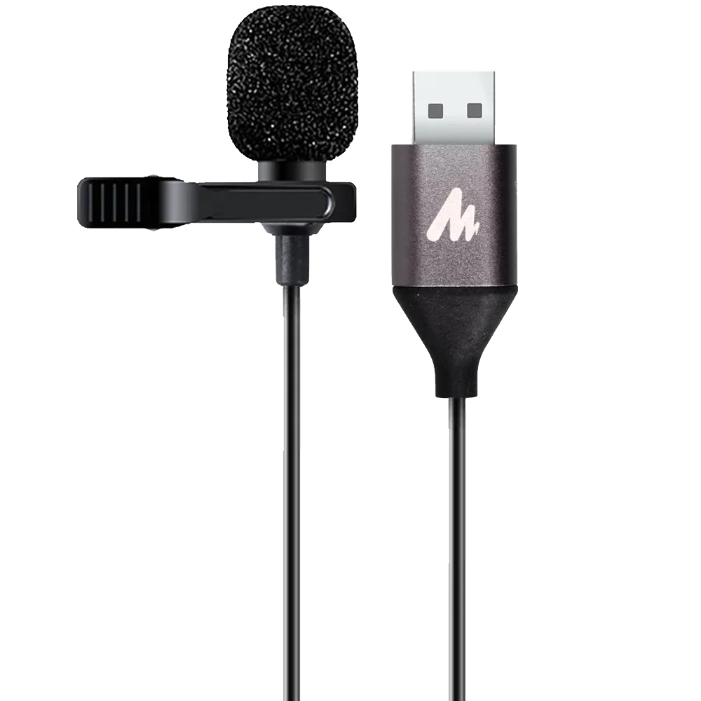 Maono звуковая карта usb микрофон компьютер запись отворотом