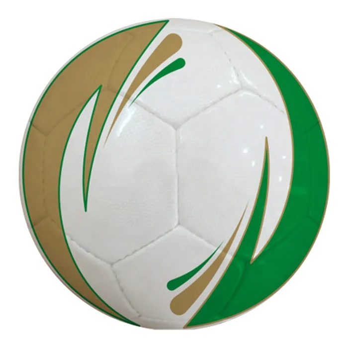Advertising Top Leather China Quality Shiny Material Soccer Promotional Footballs
