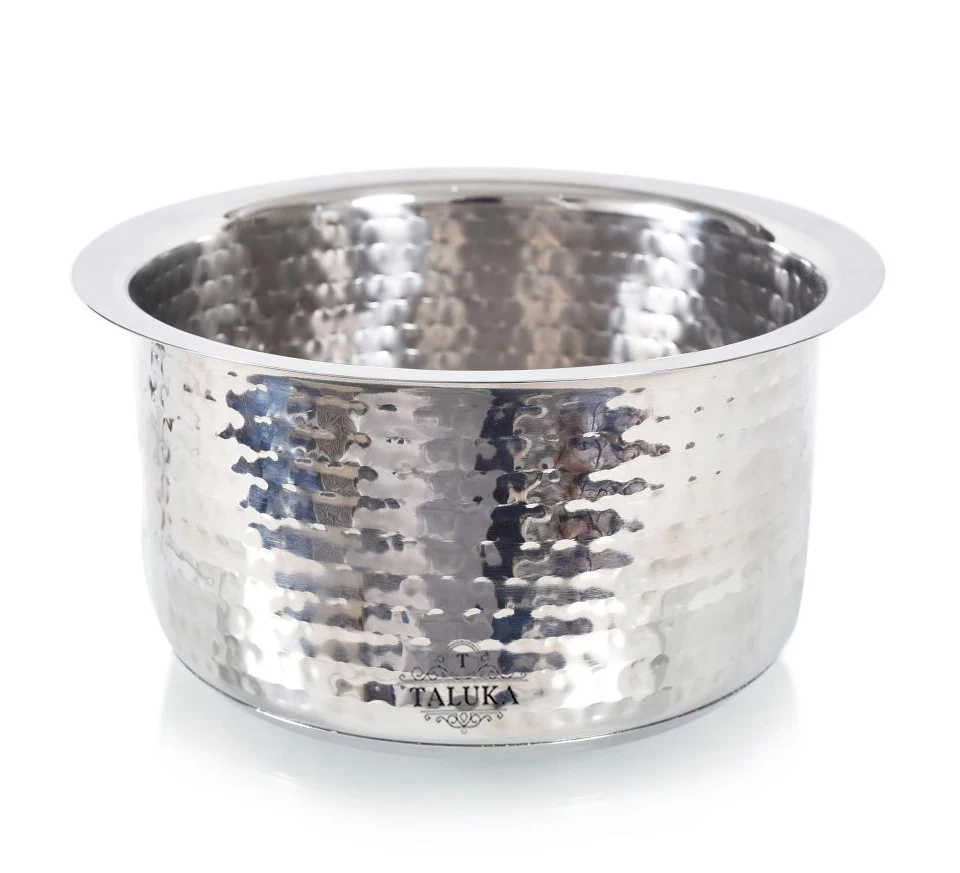 Best Selling 118 OZ Cookware 5 Pcs Set Hammered Stainless Steel Tope