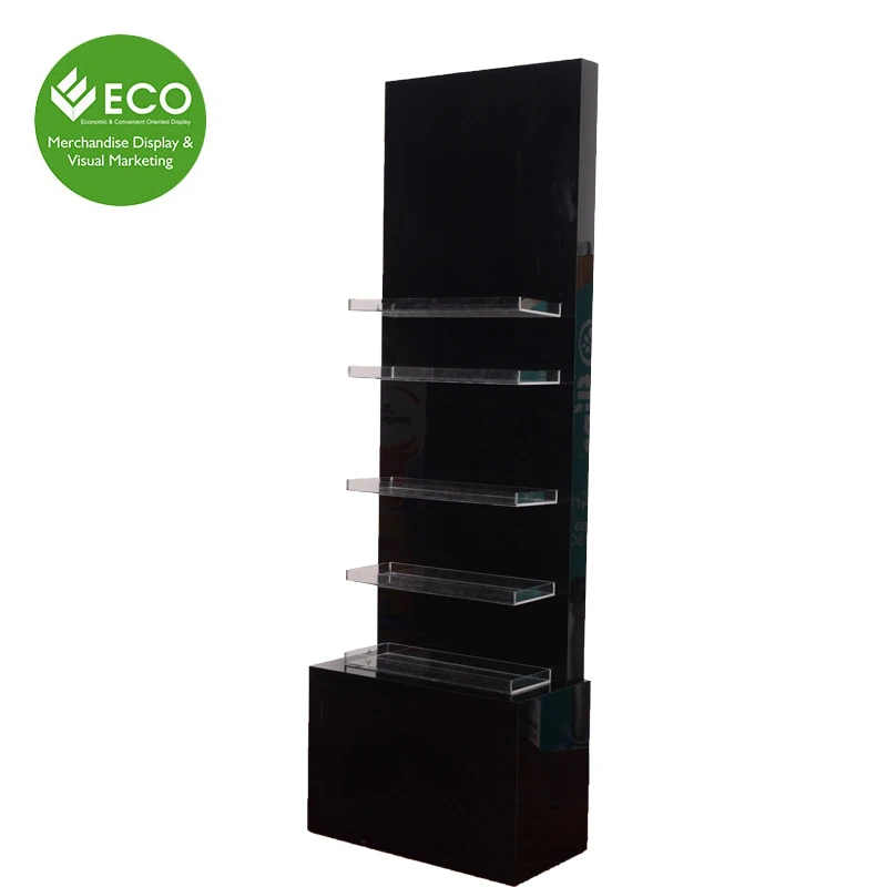 Cheap Price Clear Acrylic Make Up Display Stand Cosmetic Display Stand