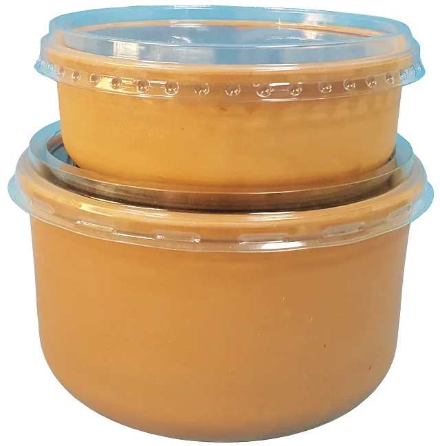 Large Clay Pots For Cooking Yogurt and Dessert Healty Material with Plastic Lids Bulk Quantity Wholesale Price