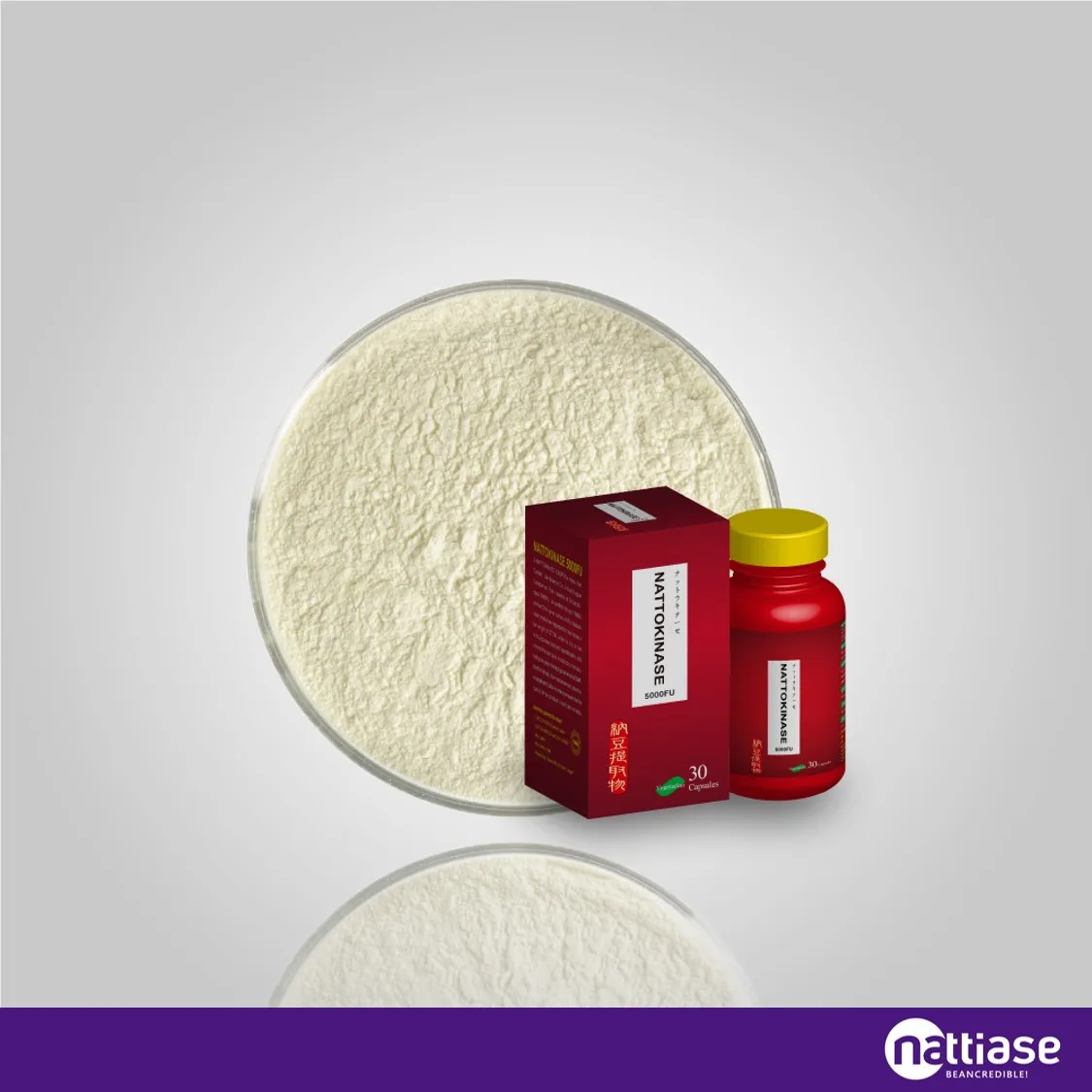 Bacillus subtilis natto supplement like serrapeptase